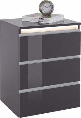 Tecnos Nachtkommode Mailand, Höhe 66 cm