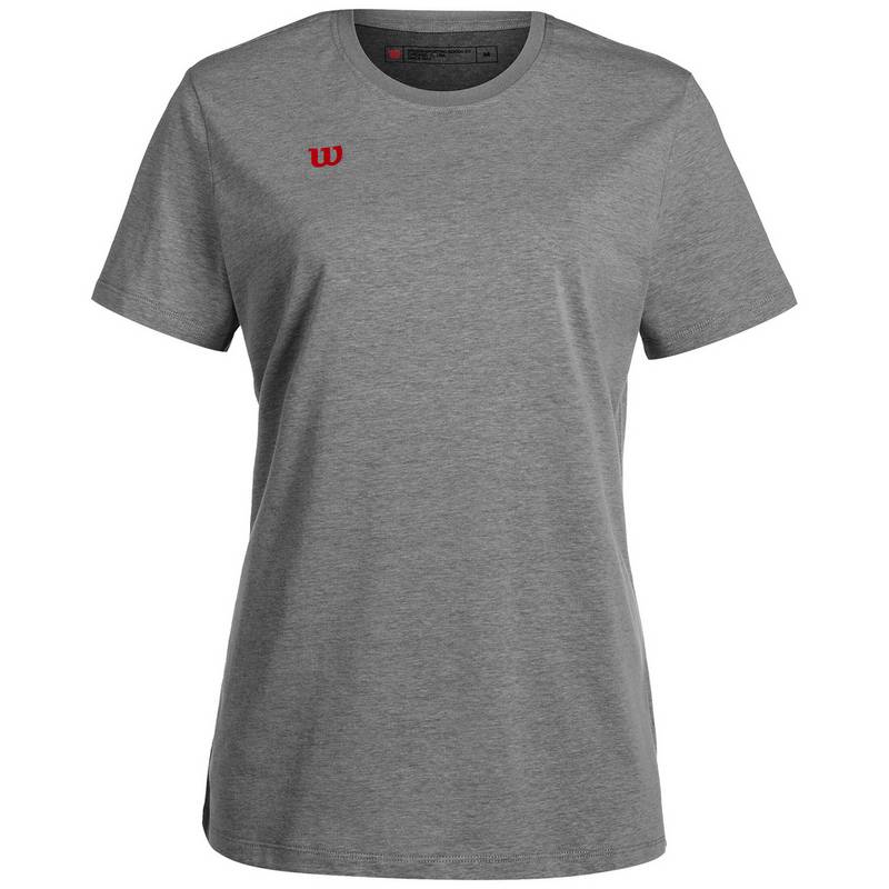 Wilson Fundamentals Cotton T-Shirt Damen