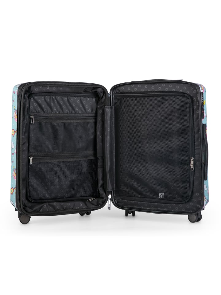 Hauptstadtkoffer Mitte - Handgepäck Bordgepäck-Trolley Koffer, TSA, in UNICORN günstig kaufen S