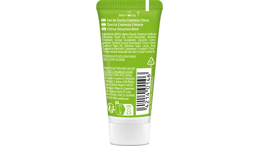 WELEDA Refresh - Erfrischungsdusche Citrus 20 ml
