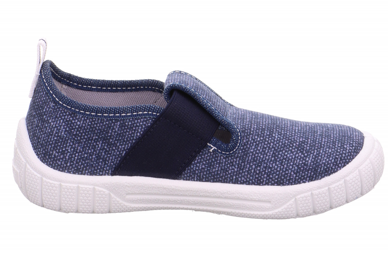 BILL - Blau Hausschuh mit Einschlupf