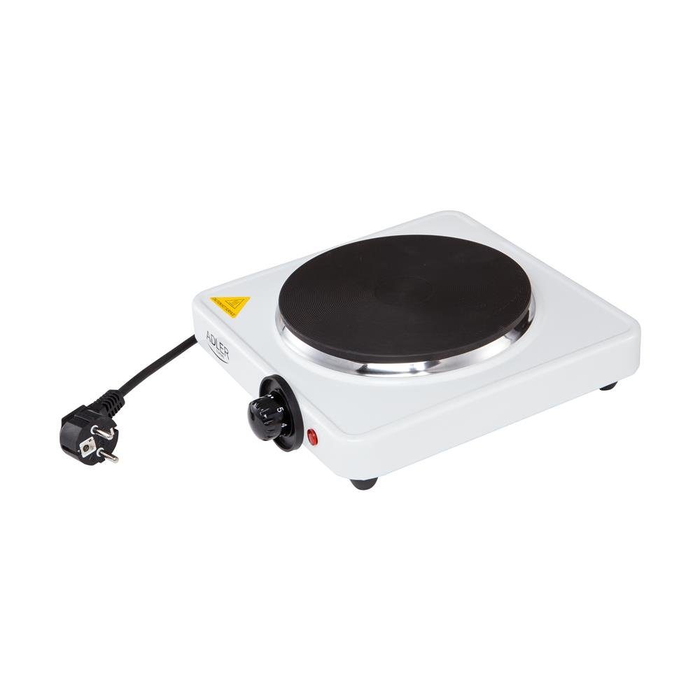 Adler Einzelkochplatte AD 6503, 1500W, 185 mm, Kochfeld, Mini-Kochplatte, Tisch-Kochplatte