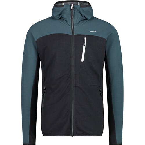 HERREN KAPUZENSWEAT MAN HYBRID JACKET FIX HOOD