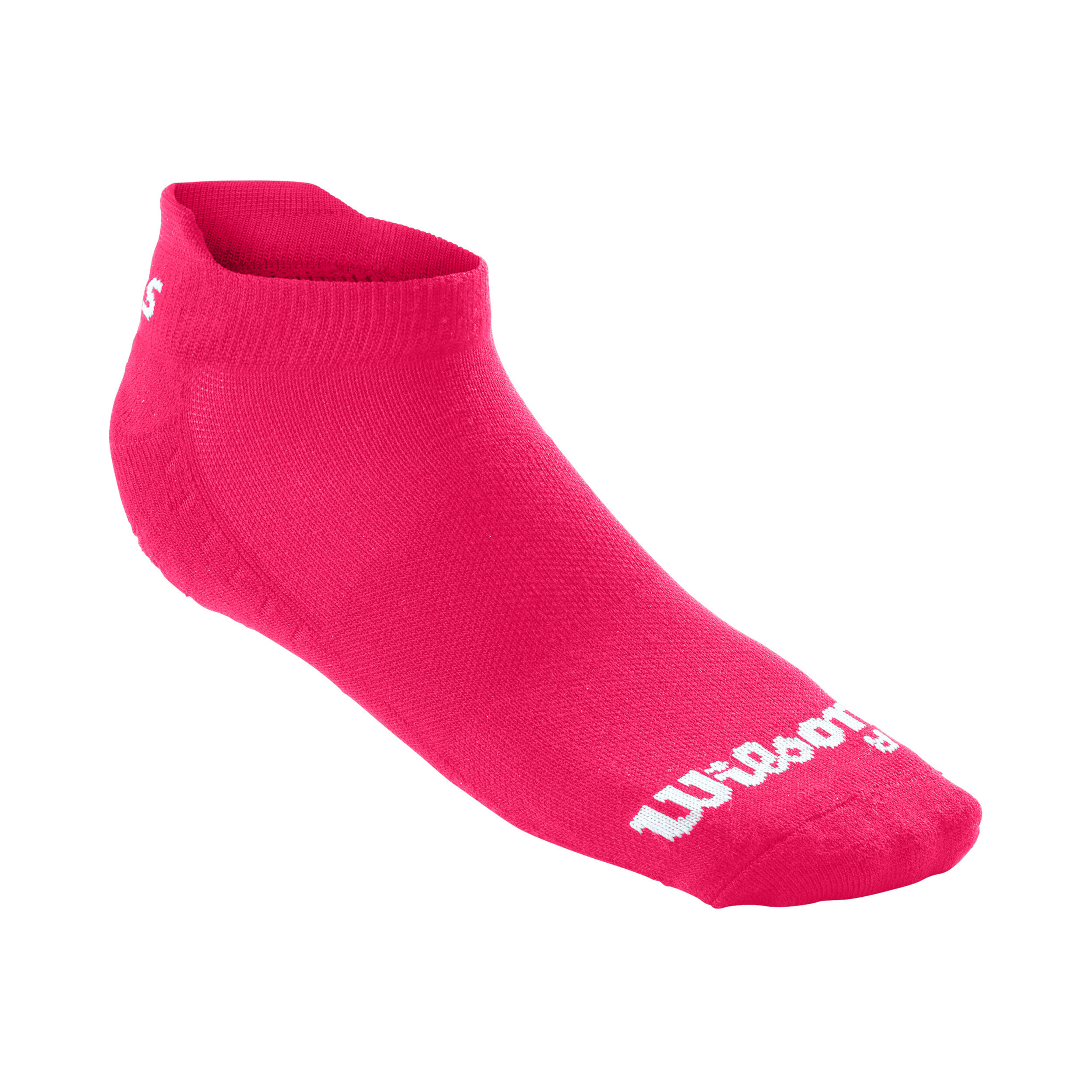 Kaos II No Show Tennissocken - Rot, Weiß
