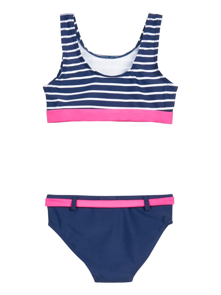 Playshoes UV-Schutz Bikini Ringel in Marine günstig kaufen