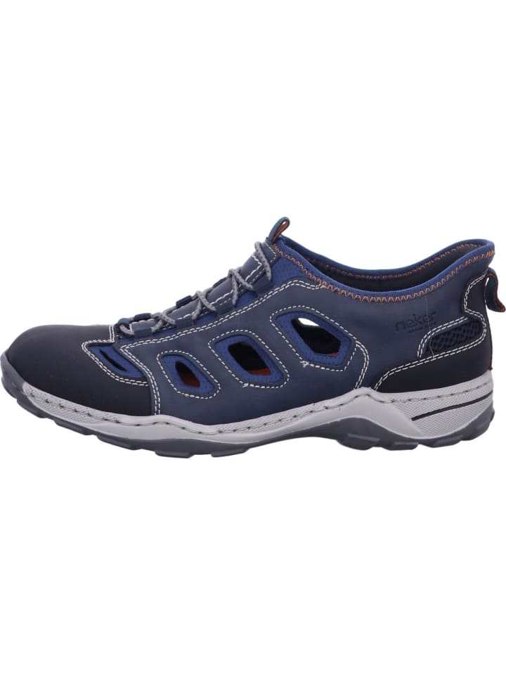 rieker Herren Halbschuhe  in Blau günstig kaufen