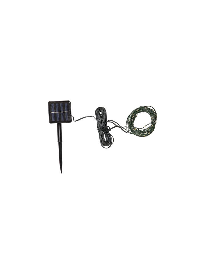 STAR Trading Solarlichterkette Dew Drop Micro, Lichterkette, Solar, Grün, Außenbere günstig kaufen onesize
