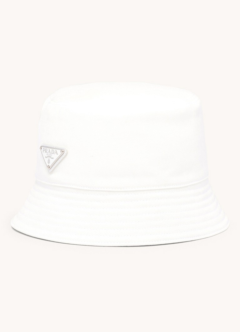 Prada  Drill bucket hoed met logo