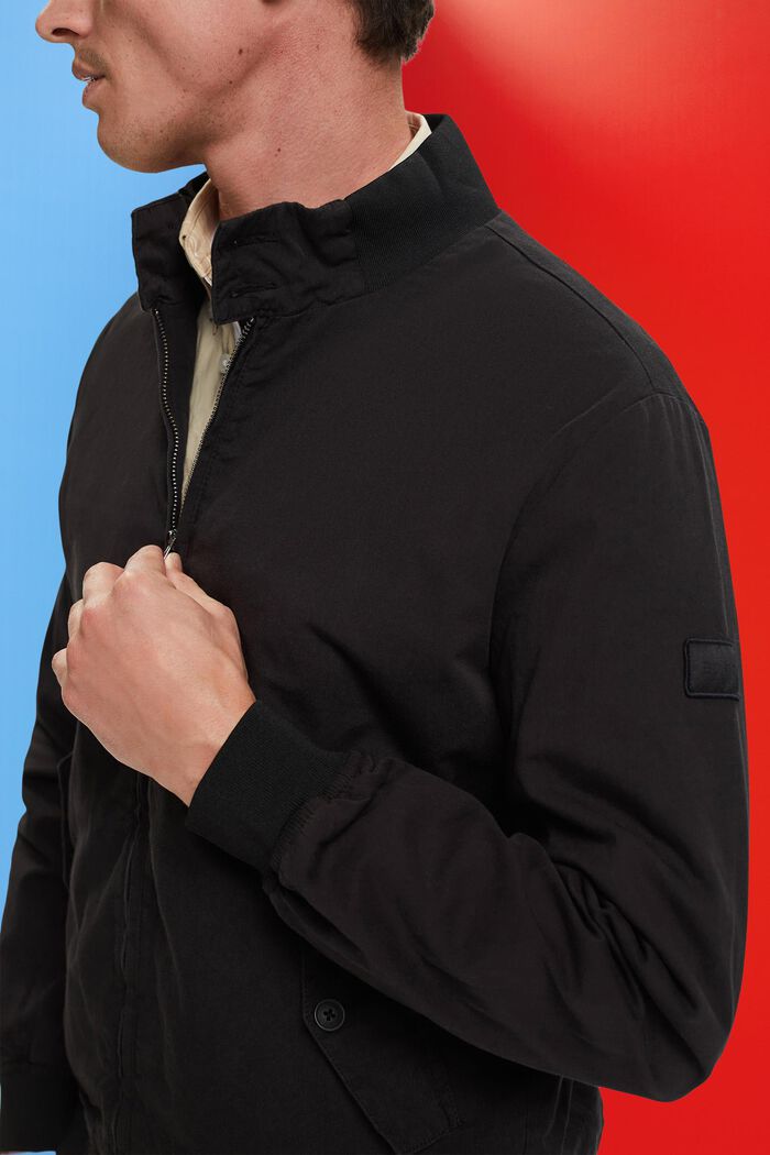 Bomberjacke mit Stehkragen