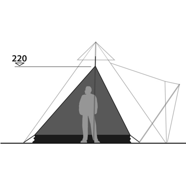 UNIVERSAL TIPI MOSQUITO INNER - Innenzelt