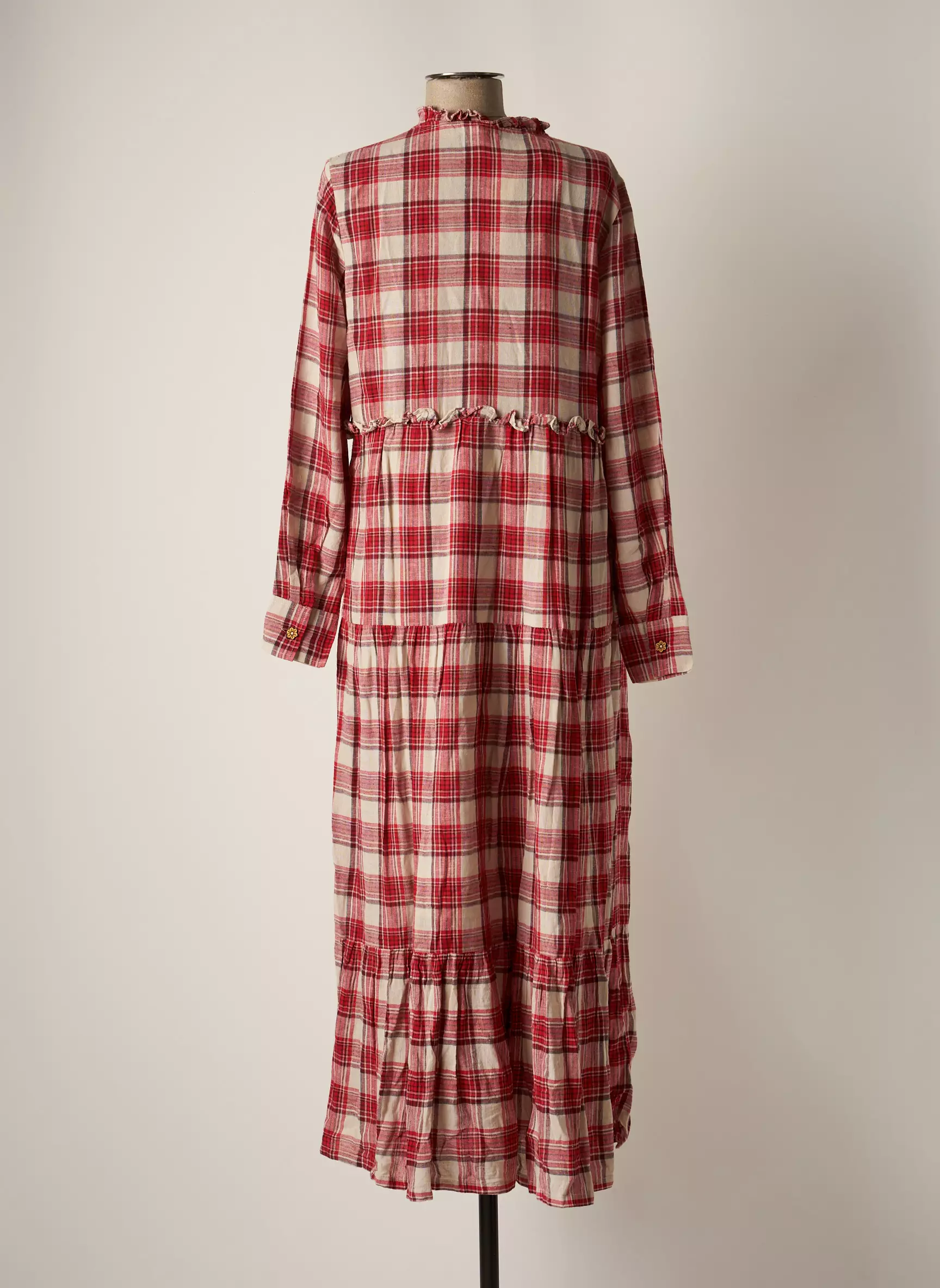 Chicosoleil Robes Longues Femme couleur rouge