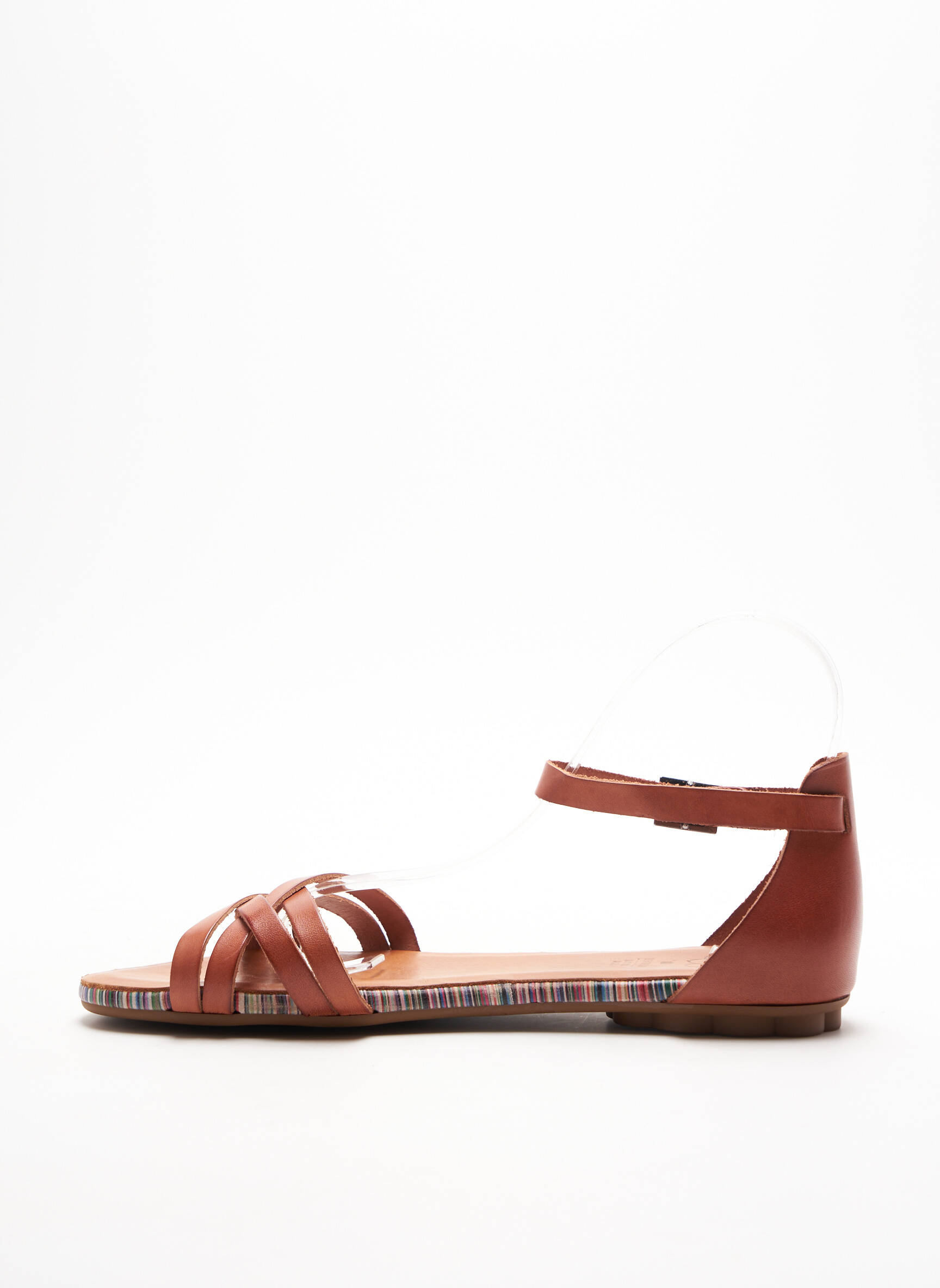 Porronet Sandales Nu Pieds Femme couleur marron