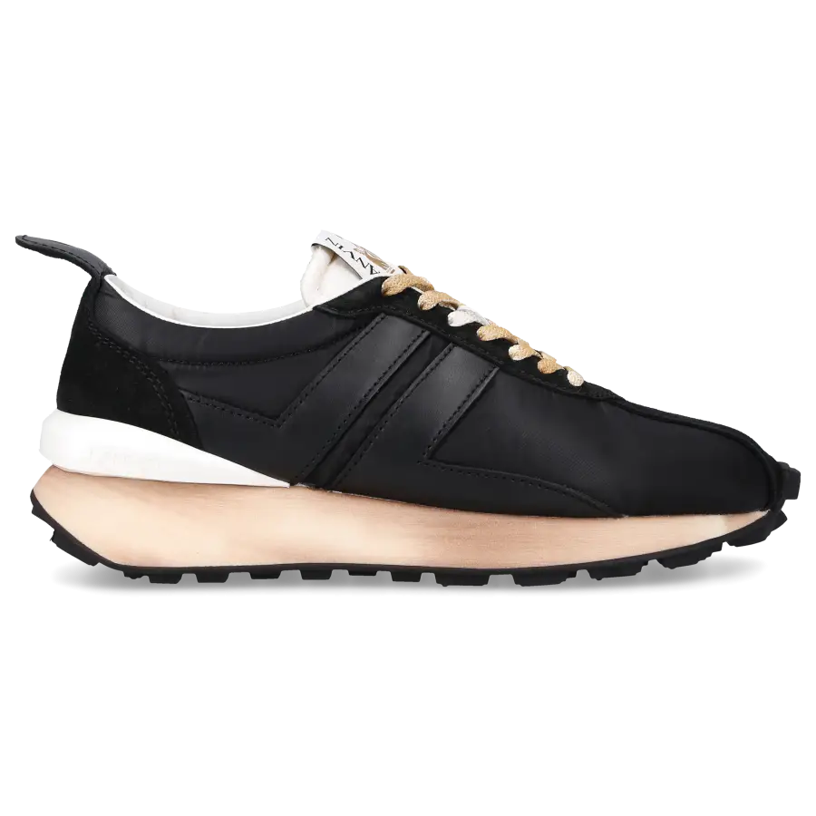 Lanvin - Sneaker low NYLON BUMPER Nylon - schwarz