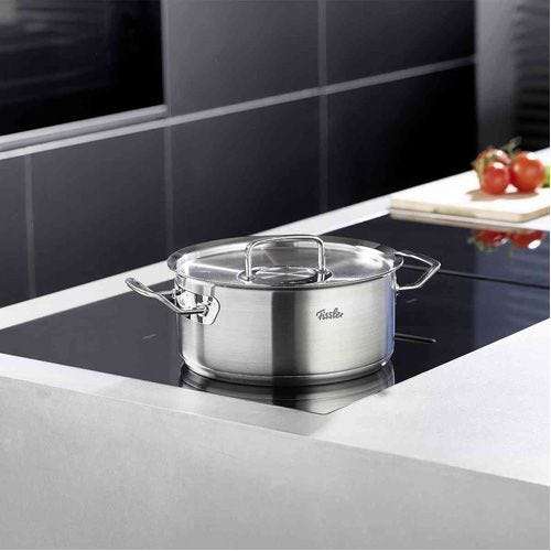 Original-Profi Collection® 5-teiliges Topfset mit Servierpfanne