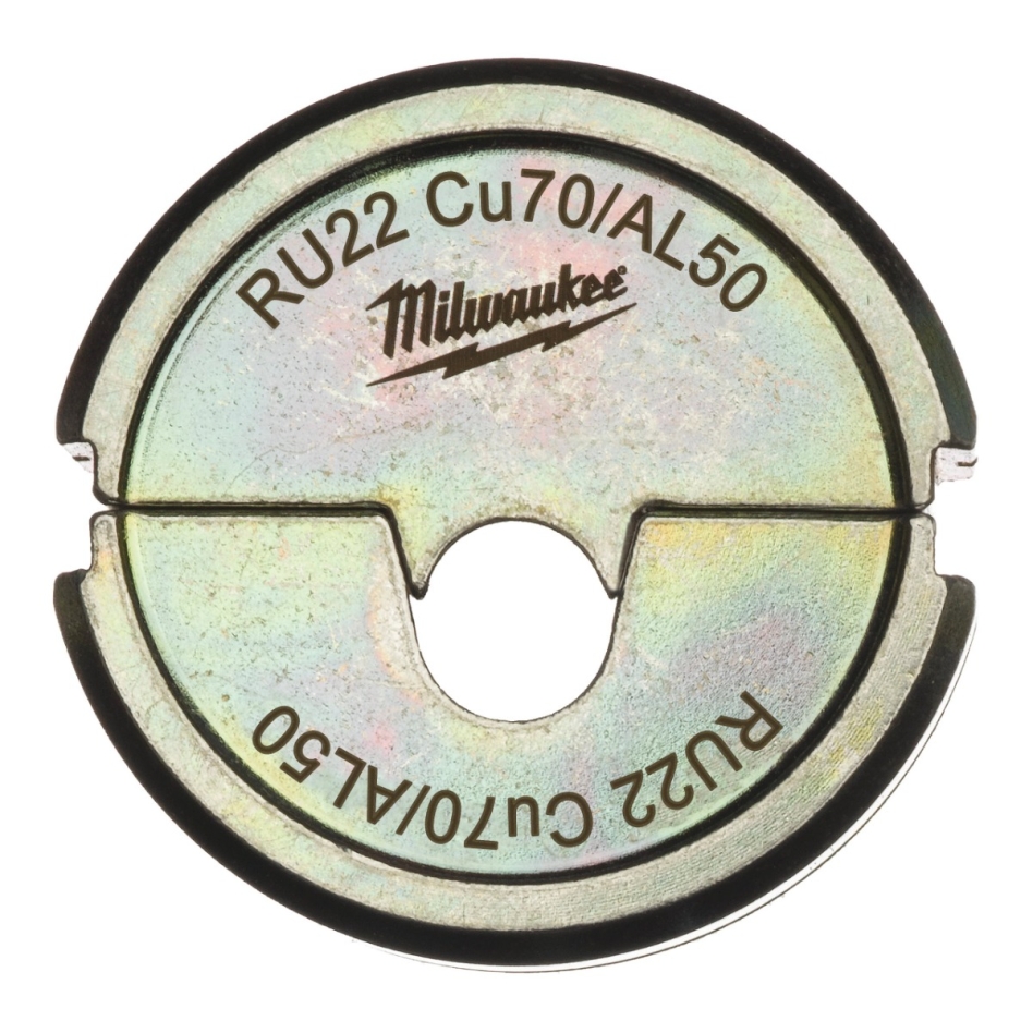 Milwaukee Accessories 4932451783 RU22 Cu70/AL50 Falcă de sertizare 70/50mm² pentru unealtă de sertizare M18 HCCT-201C