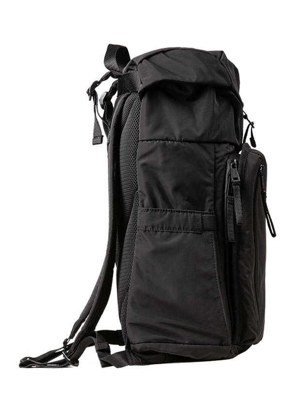 Marc O'Polo, Rucksack, Mikrofaser wasserabweisend, schwarz