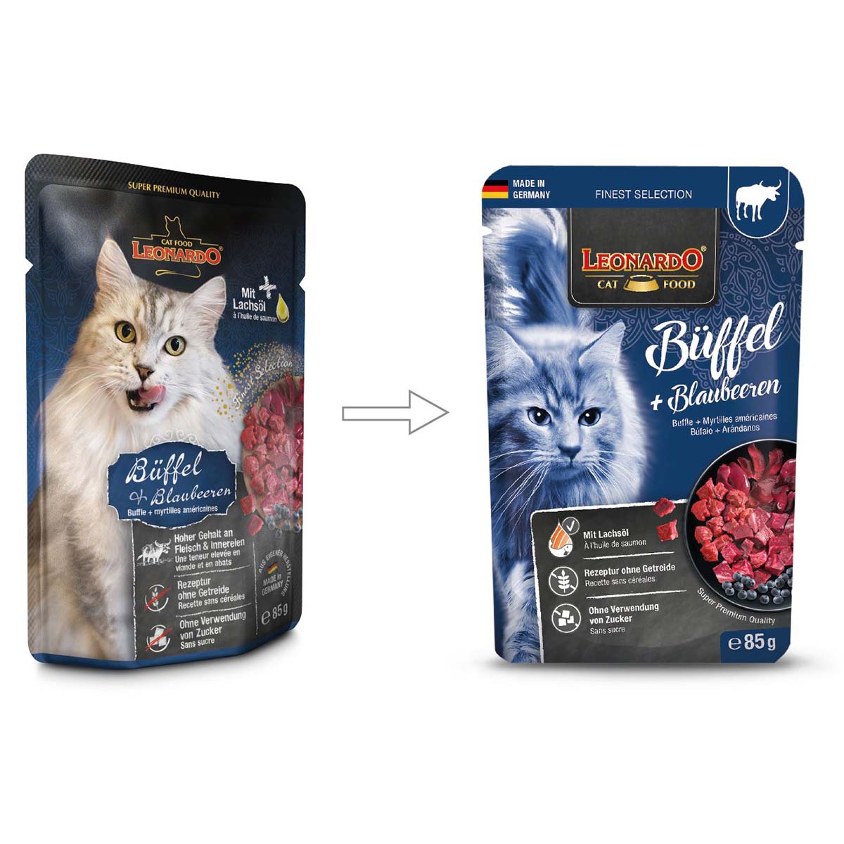 Leonardo Finest Selection Büffel und Blaubeeren