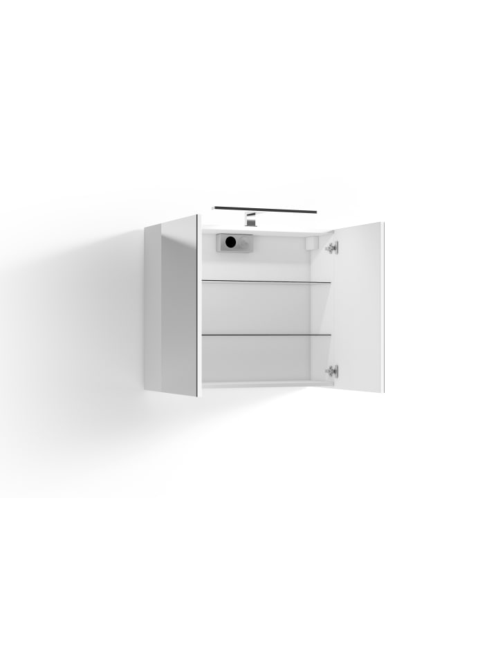 byLiving Spiegelschrank SPREE in weiß - (B) 70 x (H) 60 x (T) 20 cm günstig kaufen onesize