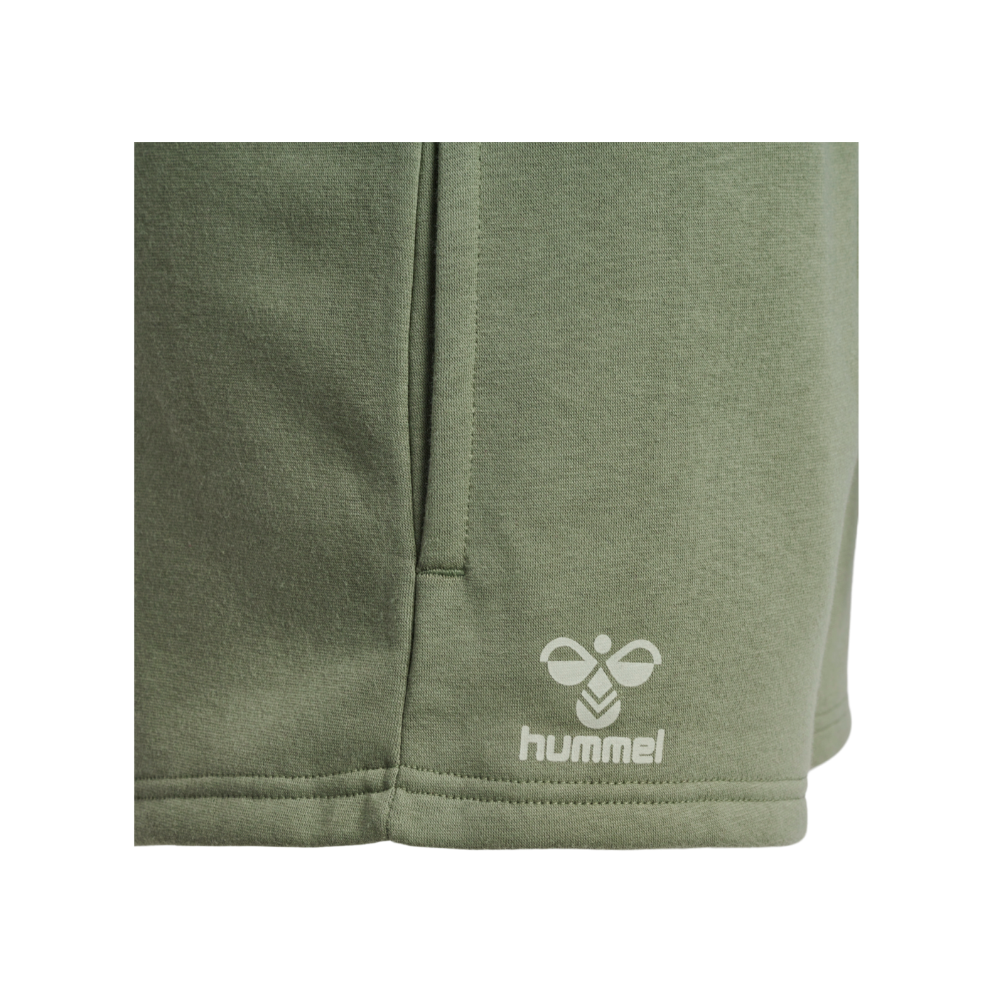 Hummel hmlACTIVE Cotton Short Damen Grün F6005