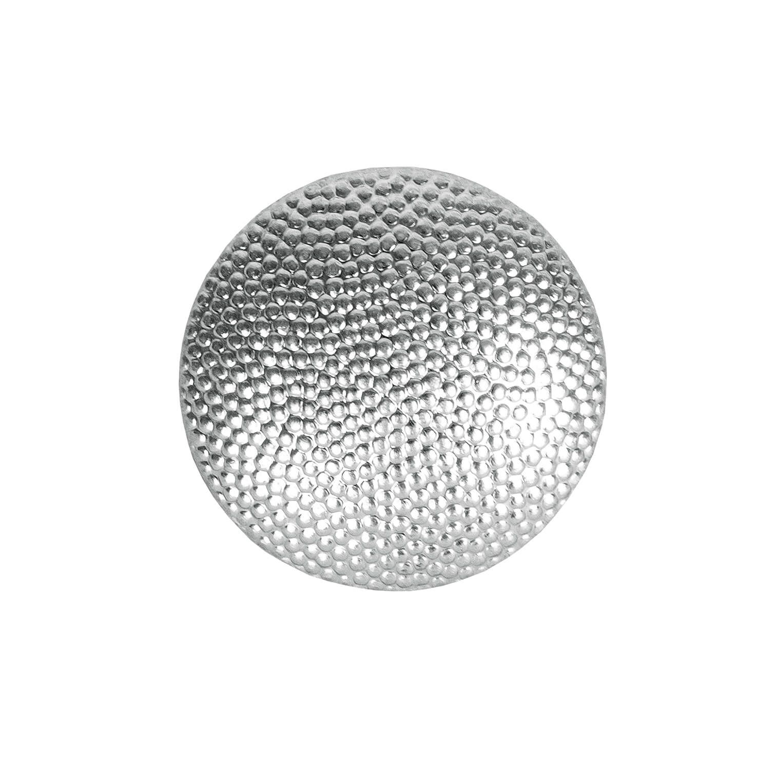 Schraubknopf 17 mm gekörnt