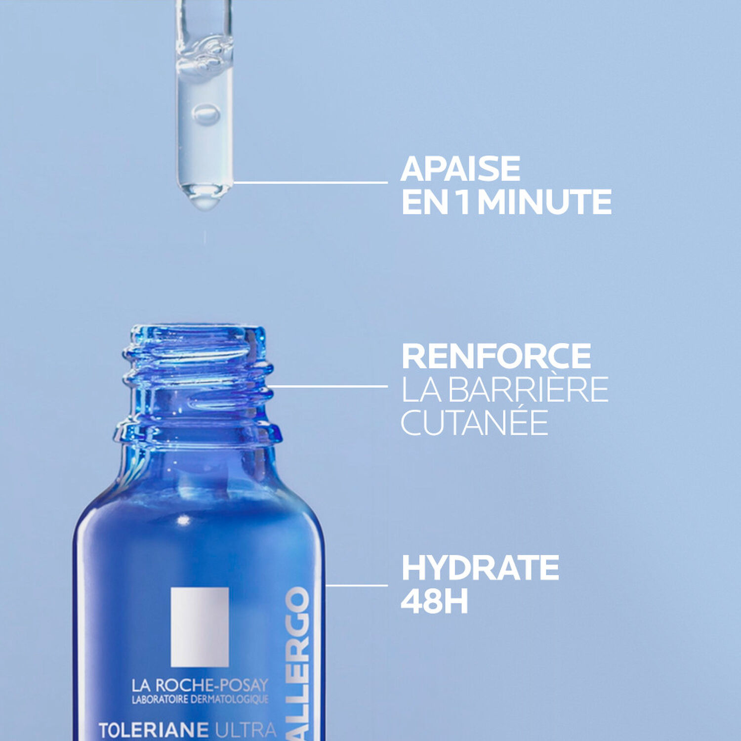 la roche-posay Toleriane Ultra Dermallergo Sérum Apaisant Hydratant Réparateur 20 ml