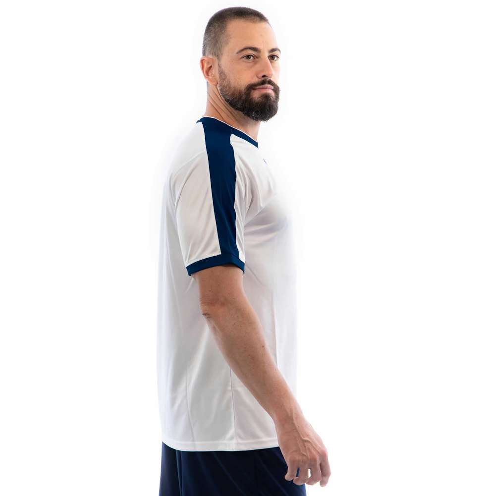 Givova Kit Revolution Fußball Trikot mit Shorts weiß navy