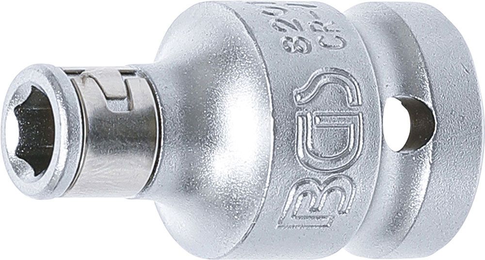 BGS technic Bit-Adapter mit Haltekugel Vierkant 1/2