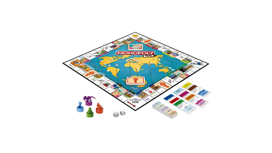 Hasbro - Monopoly Reise um die Welt