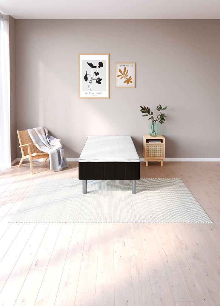 Colchão com estrutura FJELNA PB20 plus 75x200 FJELNA PB20 preto-05 PU