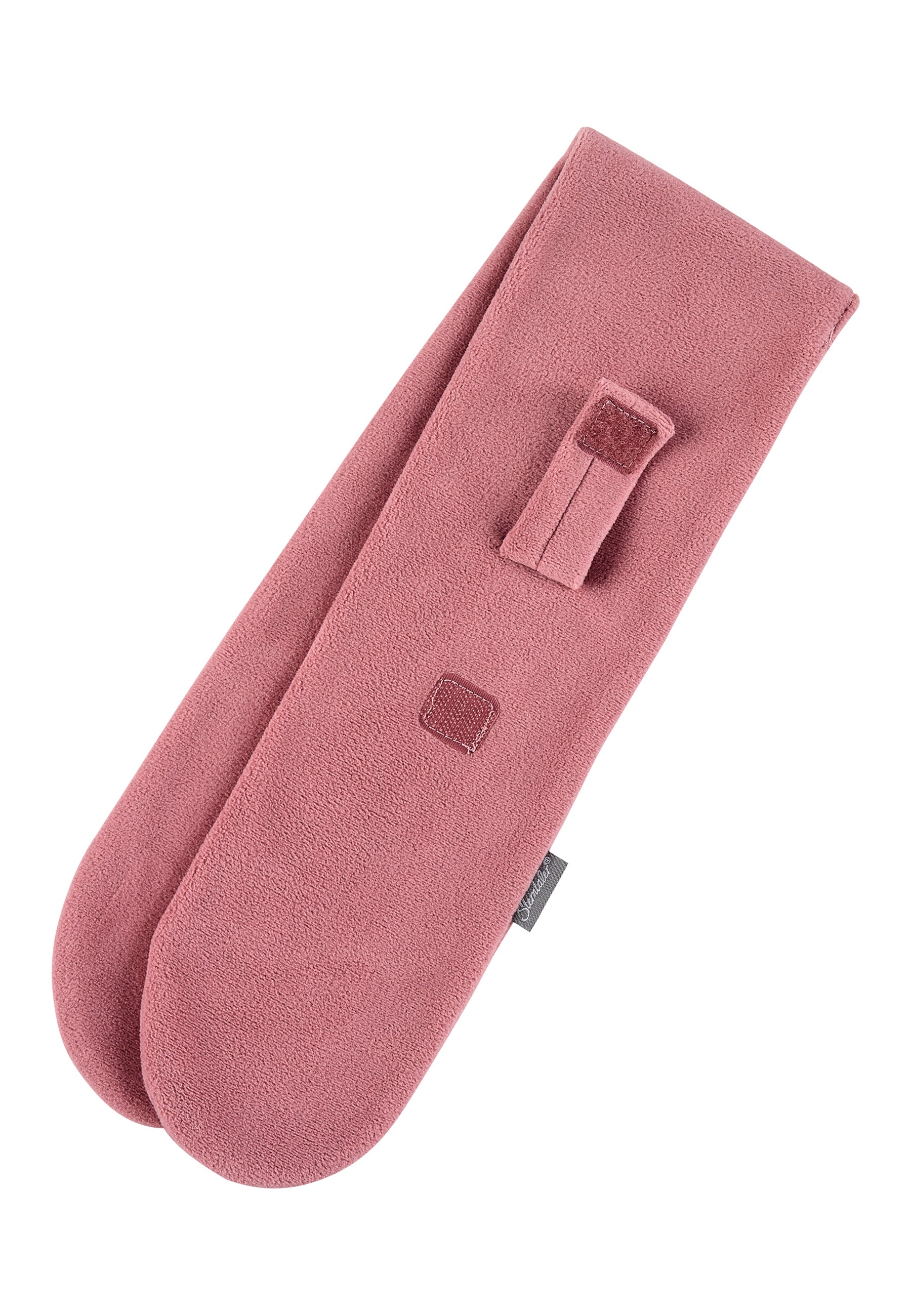 Schal aus Microfleece mit Riegel (Klettverschluss)
