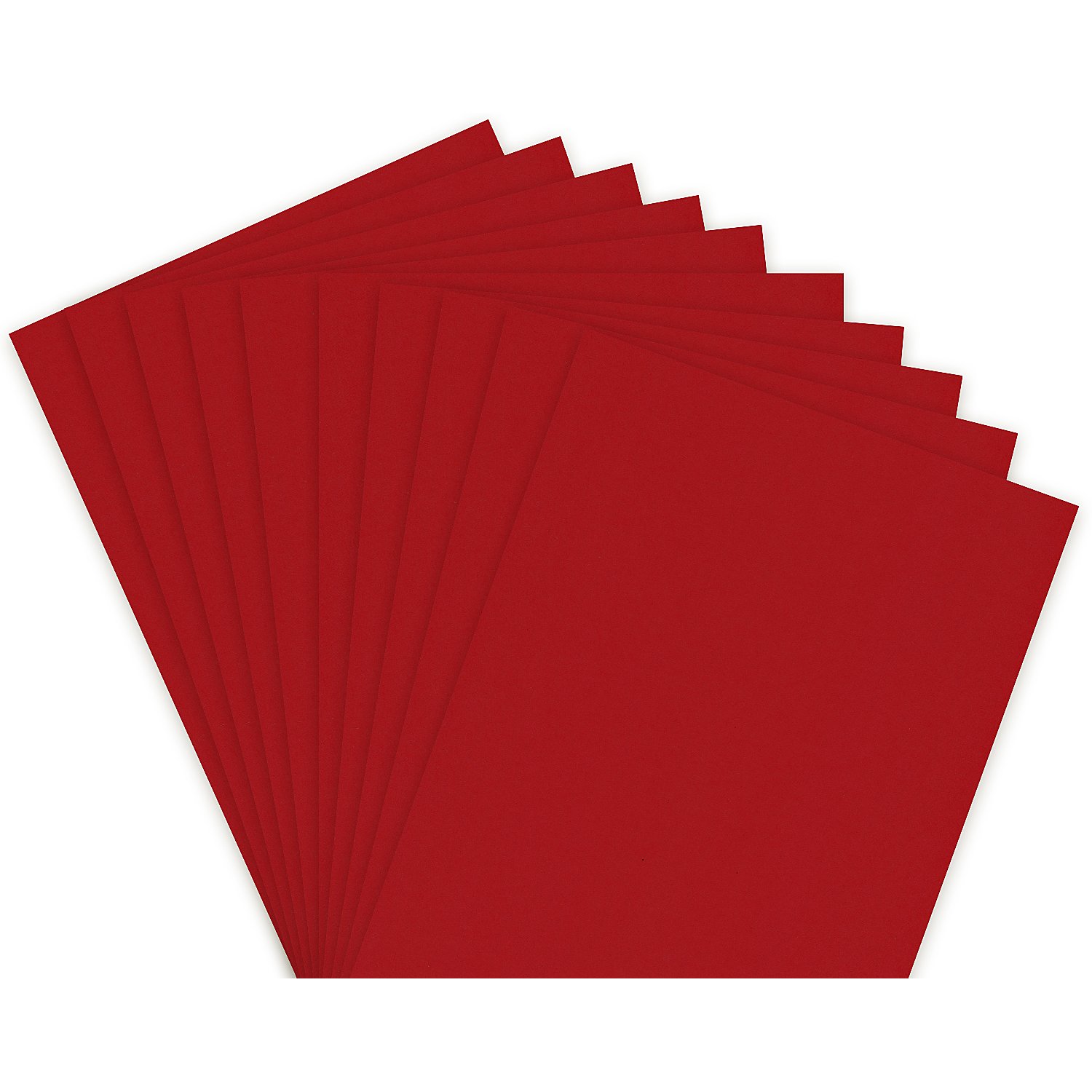 Fotokarton, rot, 21 x 29,7 cm, 50 Blatt