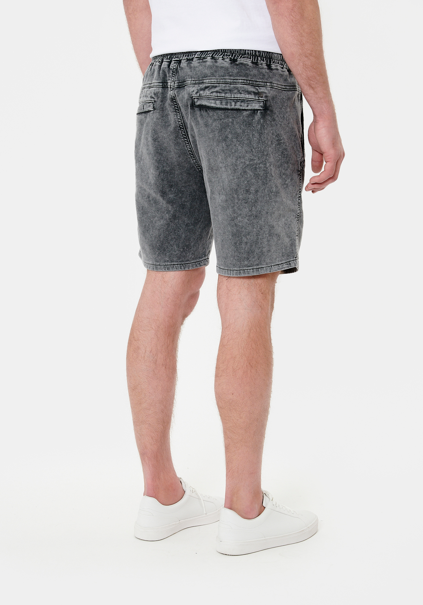 EVAN   Short gris homme
