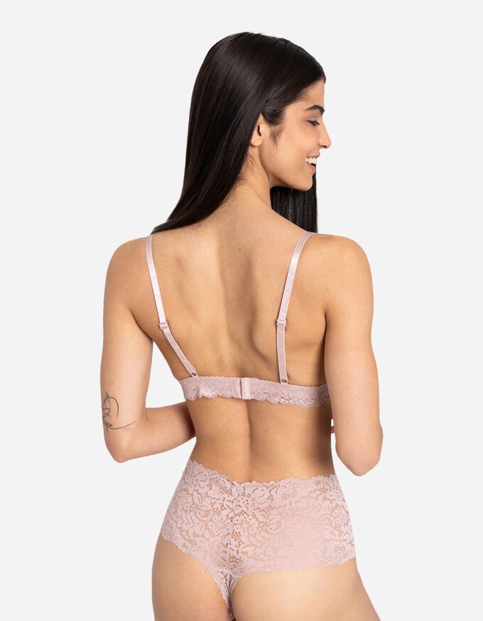 Bustier - Spitzenbesatz