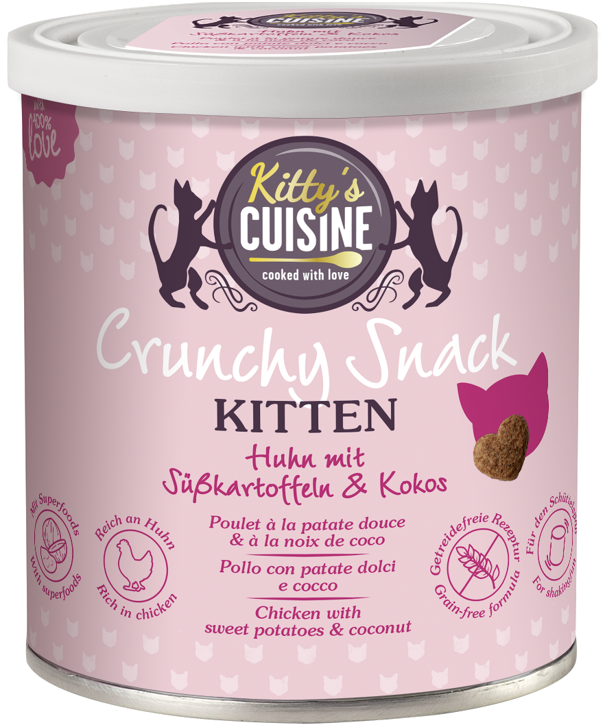 Kitty's Cuisine Snacks Kitty's Cuisine Crunchy Snack Kitten 100g
