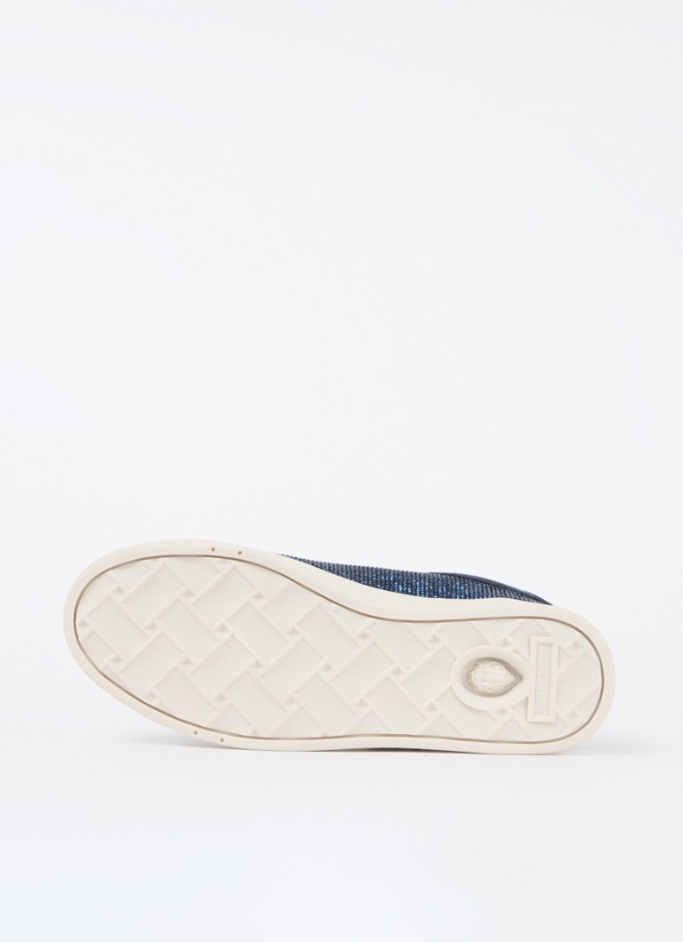Sneaker Kurt Geiger Kensington in pelle scamosciata con strass
