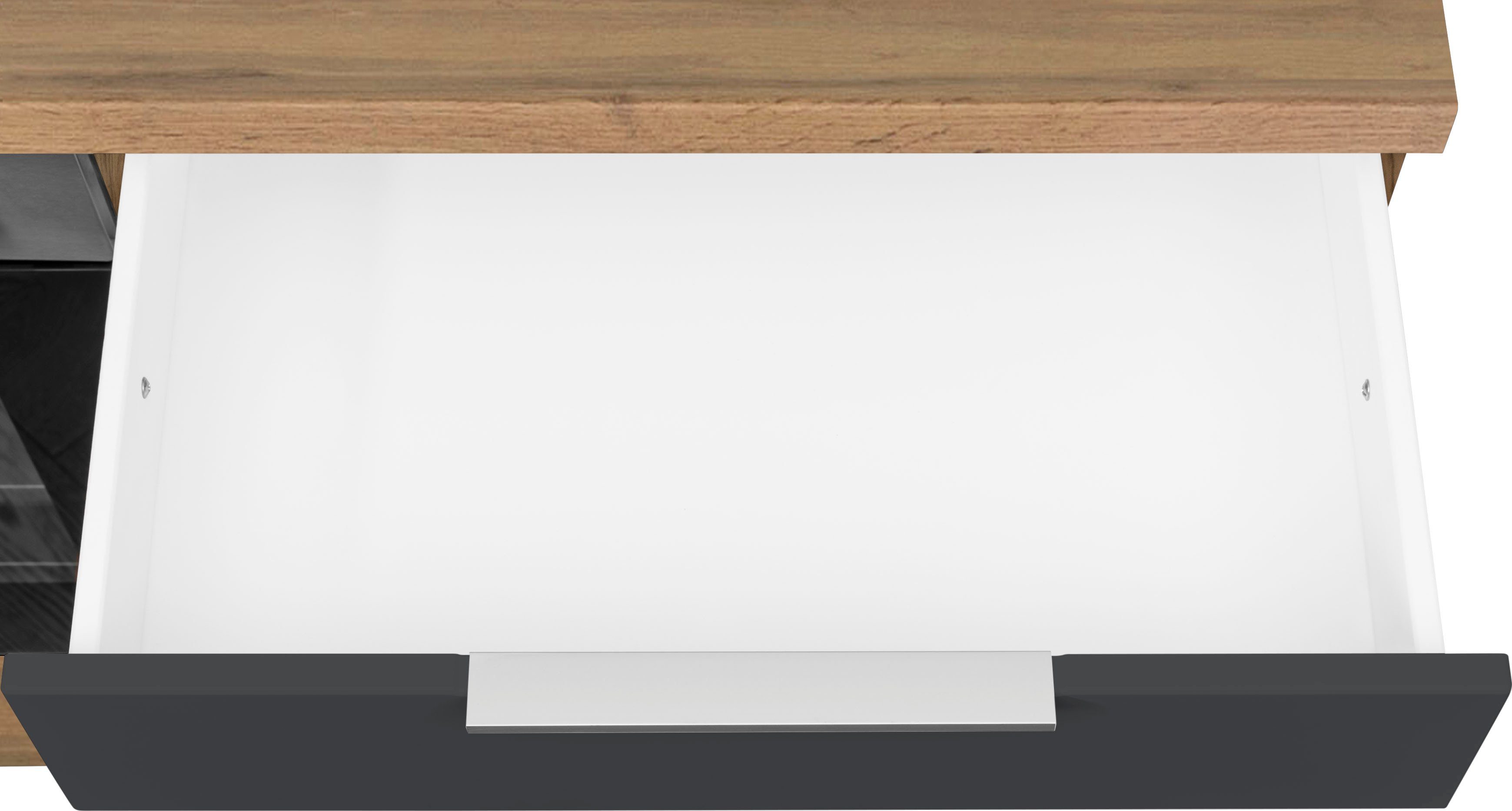 HELD MÖBEL Küche Luhe, Stellbreite 240x330 cm, wahlweise mit oder ohne E-Geräten, MDF-Fronten