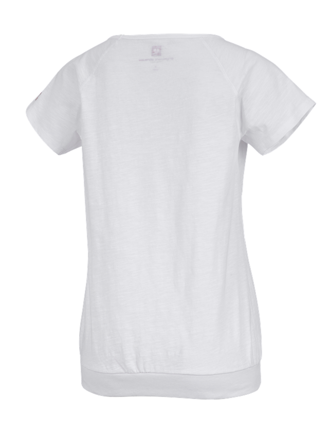 e.s. T-Shirt cotton slub, Damen