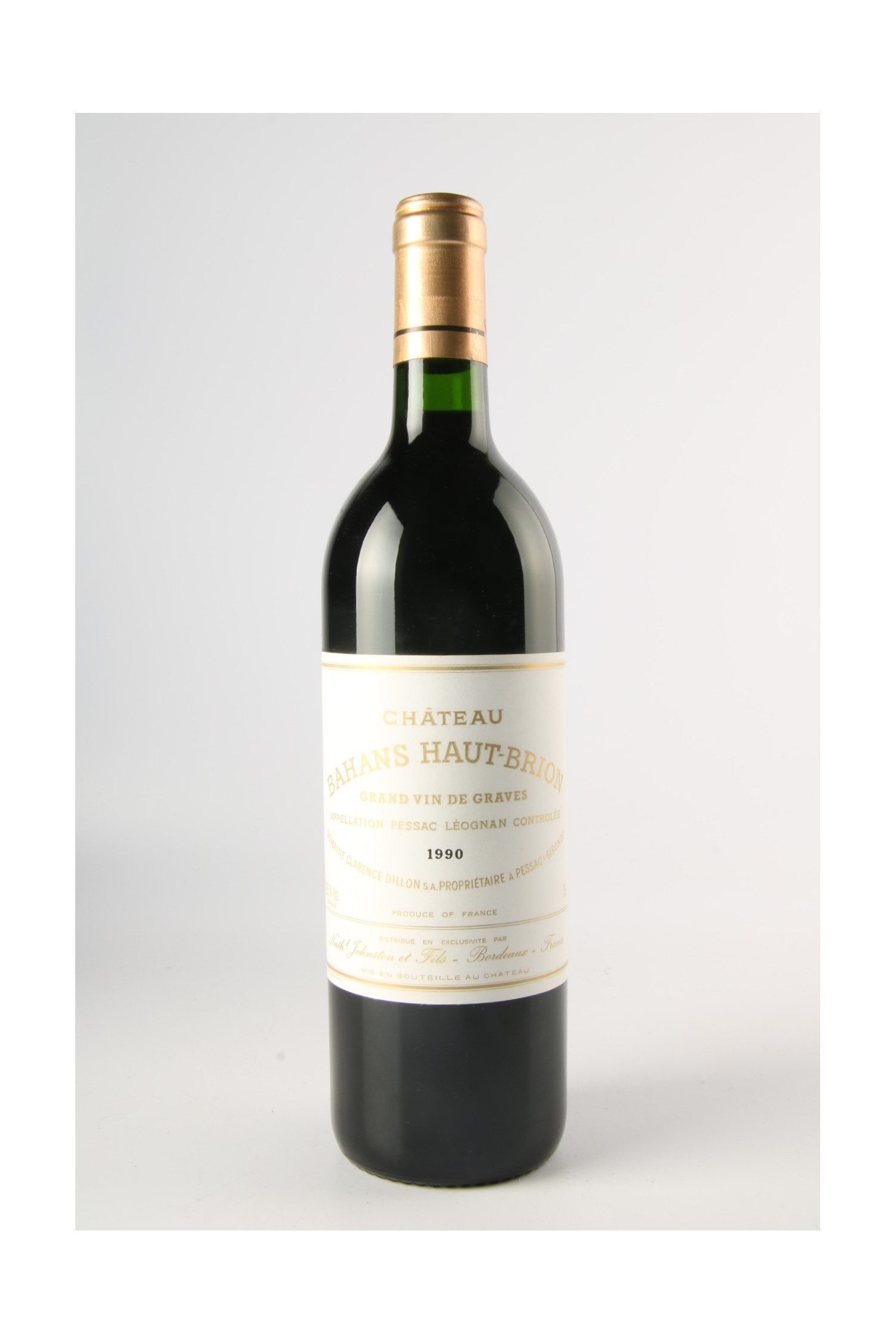 Château Bahans Haut Brion 1990, Pessac Leognan