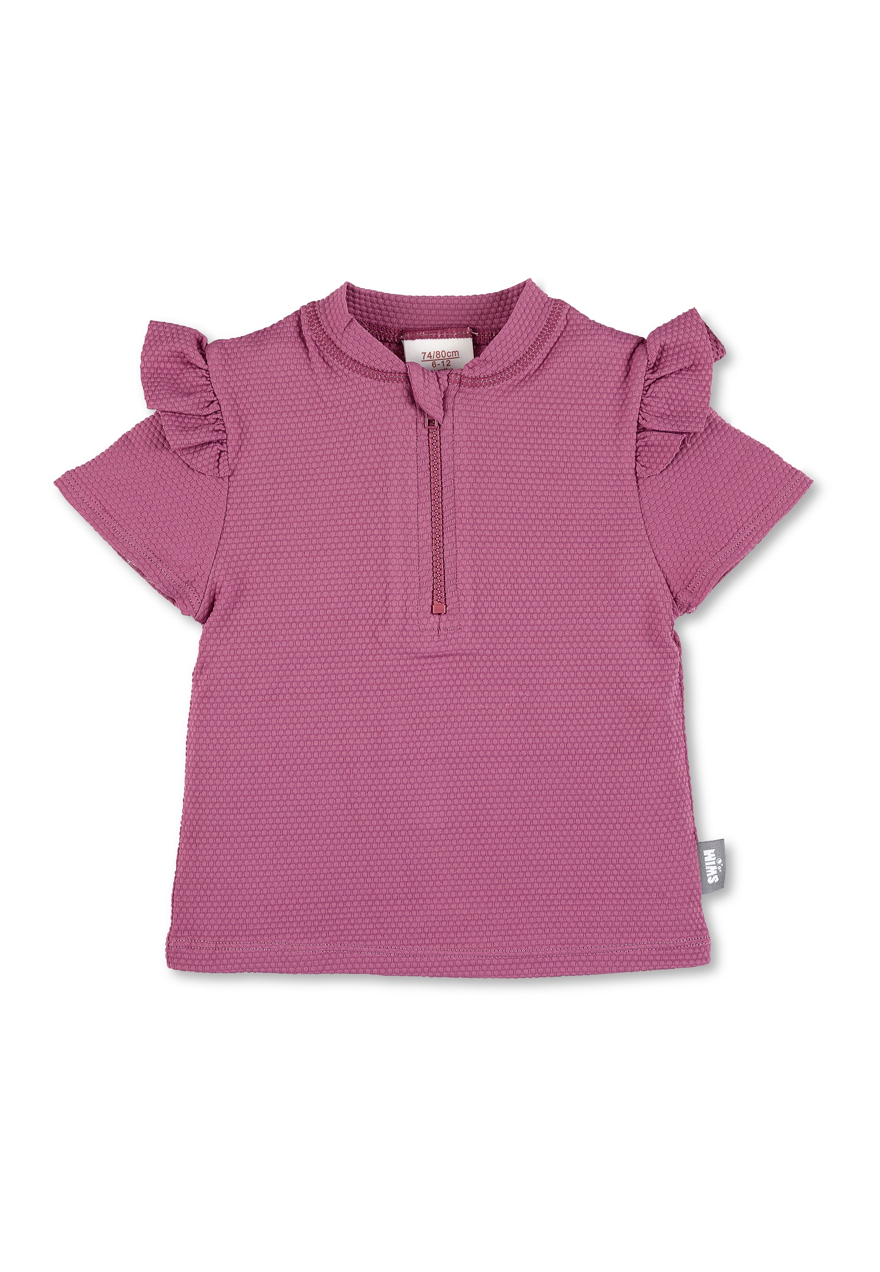 Schwimmshirt aus Strukturmaterial