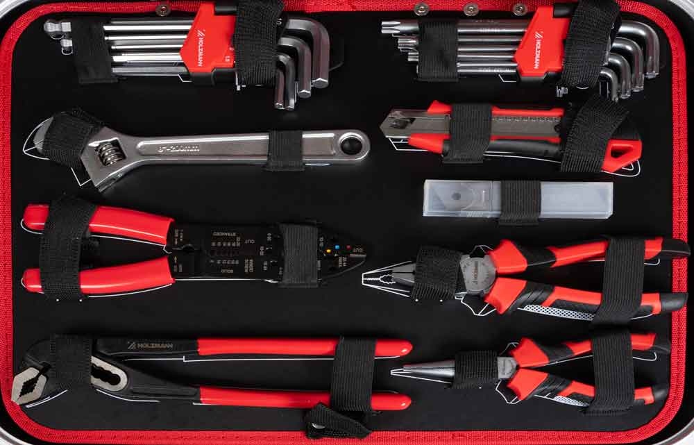 Holzmann WZK167PRO kufrík na náradie, 167 dielov