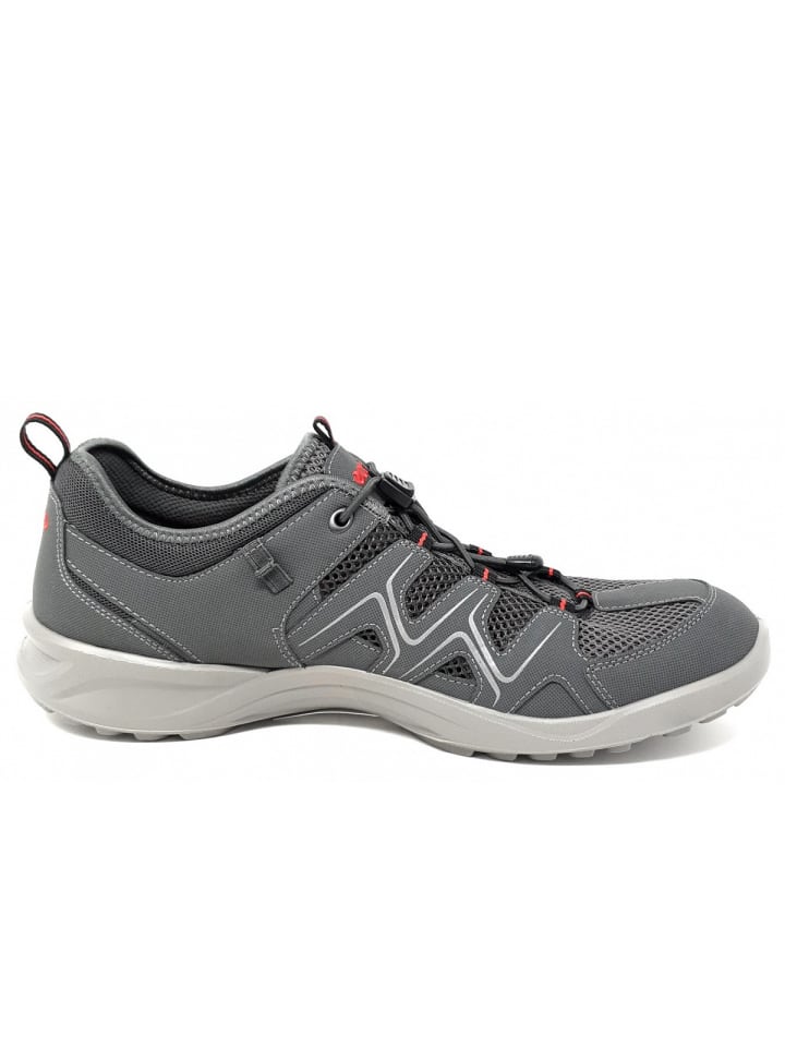 Ecco sportlicher Schnürer Terracruise LTM Low in Grau günstig kaufen