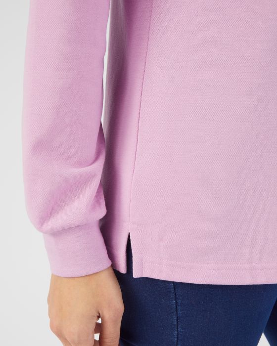 Polo maille piquée