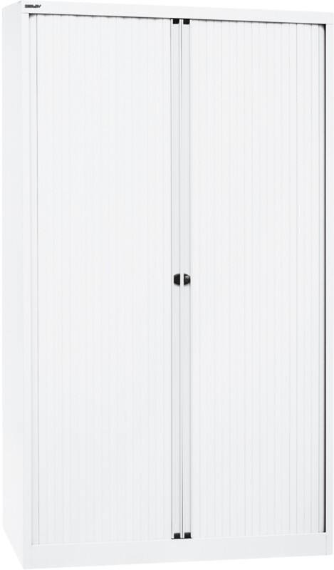Bisley Rollladenschrank EuroTambour Verkehrsweiß 1.200 x 430 x 1.980 mm