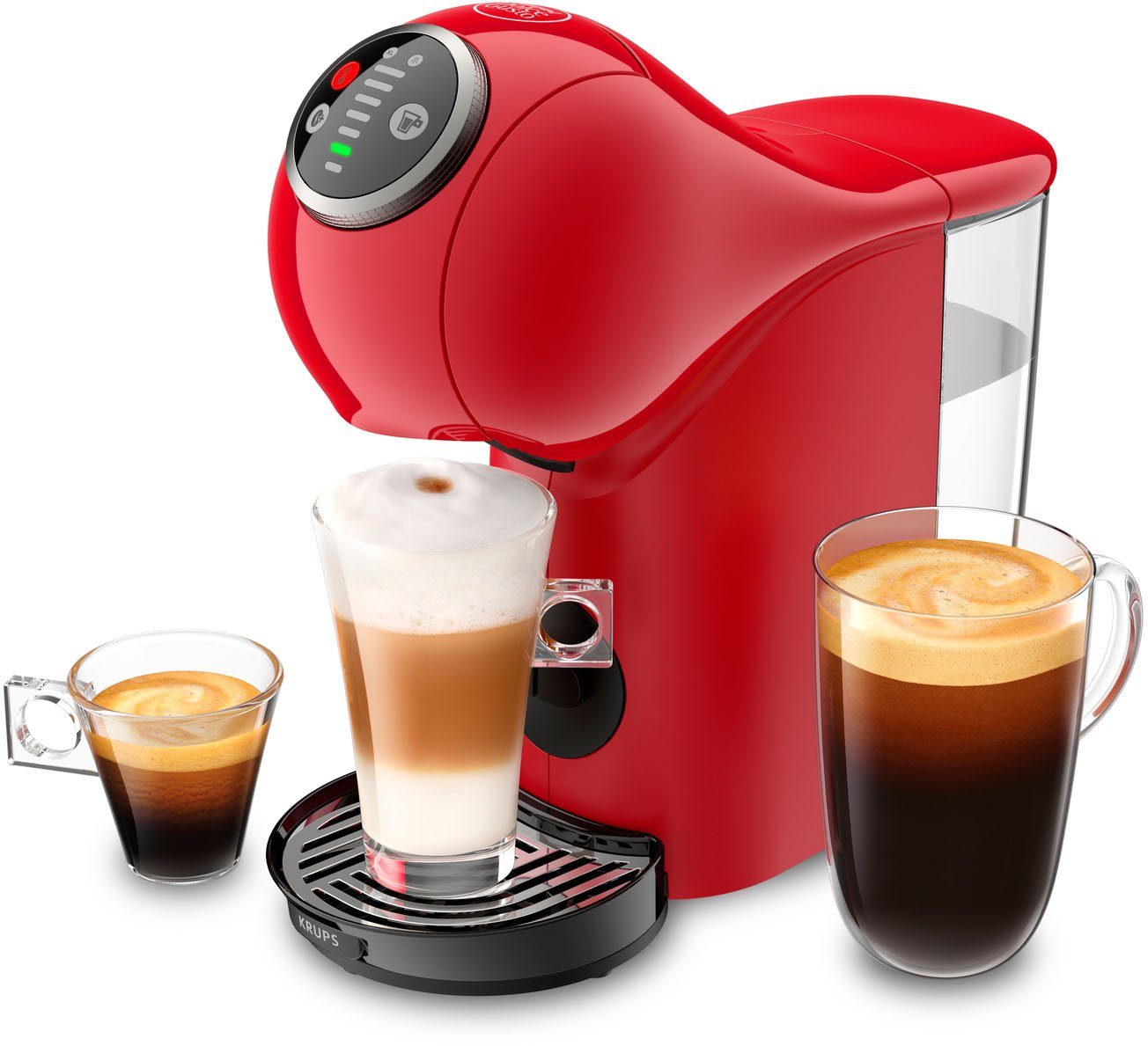 NESCAFÉ® Dolce Gusto® Kapselmaschine KP3405 Genio S Plus, Temperaturwahl, automatische Abschaltung, 0,8 Liter Wassertank