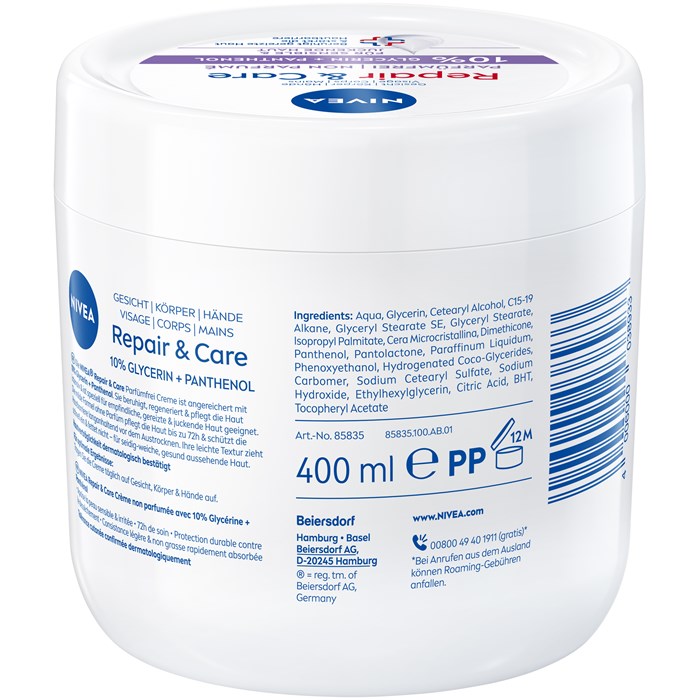 Pflegecreme Repair & Care Sensitive