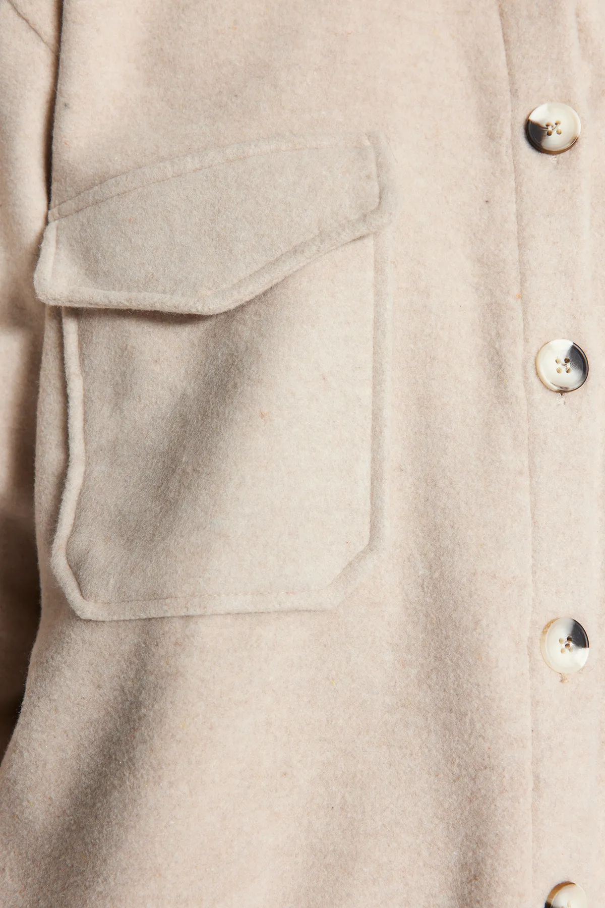 Trendyol Collection  Steinfarbener Jackenmantel mit Taschendetail TWOAW24MO00375