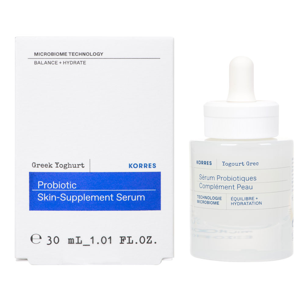 korres Sérum Probiotiques & Yaourt Grec - Concentré Revitalisant Sérum ultra-hydratant & apaisant