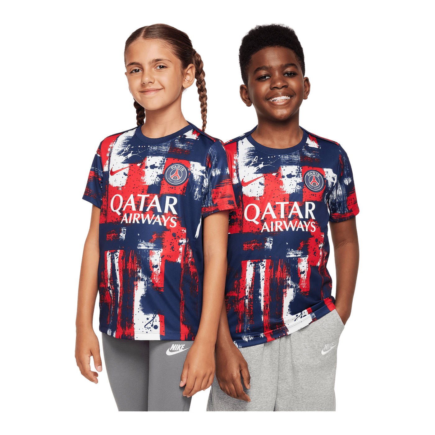Nike Paris St. Germain Prematch Shirt 2024/2025 Kids Blau F411