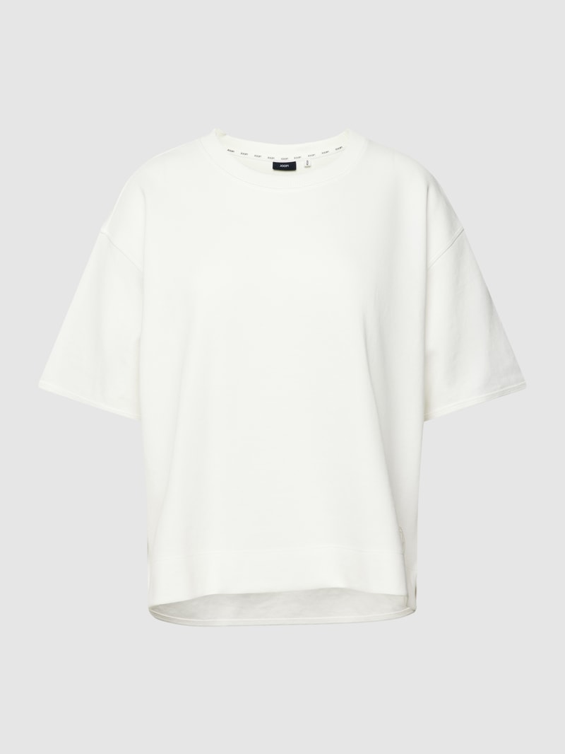 Sweatshirt mit 1/2-Arm in offwhite