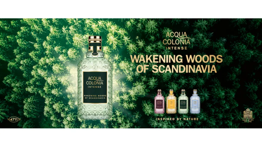 4711 ACQUA COLONIA Intense Wakening Woods of Scandinavia Eau de Cologne 50 ml